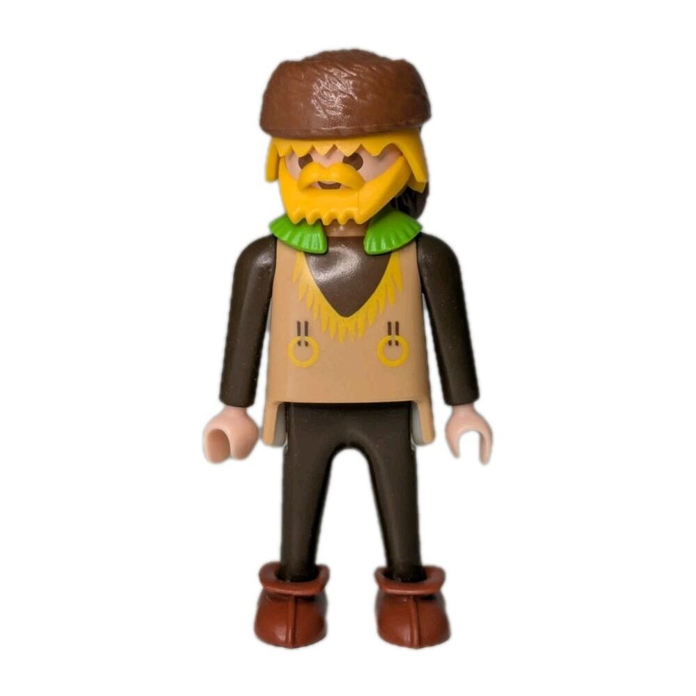 Playmobil Trapper Hunter Scout Figure Replacement 3397 Fur Hat